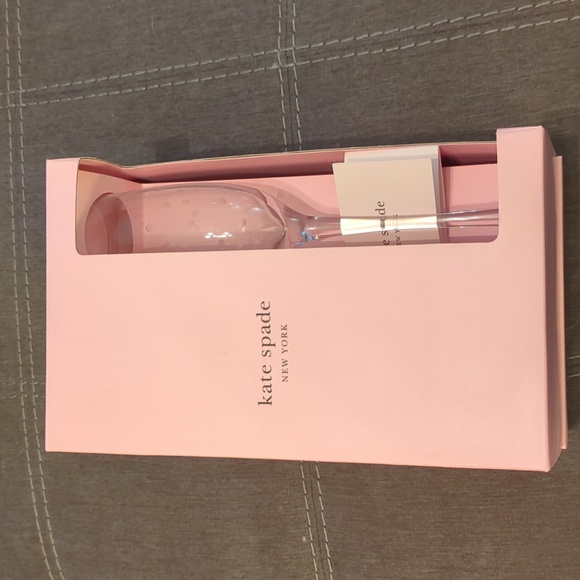 kate spade Dining Kate Spade New York Polka Dot Champagne Flutes